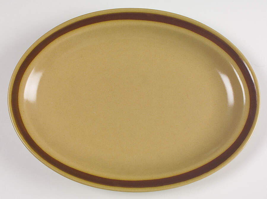 Dogwood 12" Oval Serving Platter by Hearthside-1