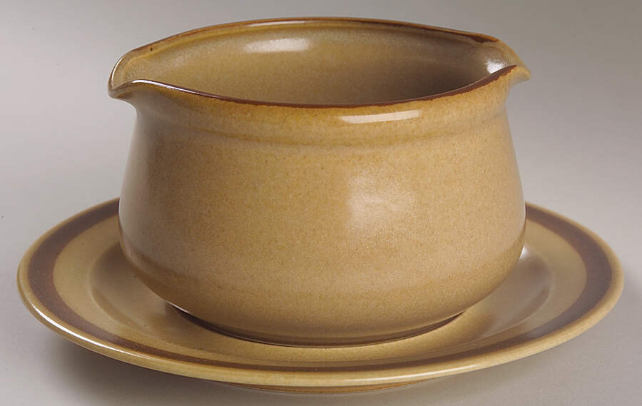 Dogwood Gravy Boat & Underplate by Hearthside-1