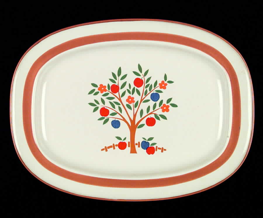 Eden 12" Oval Serving Platter by Hearthside-1