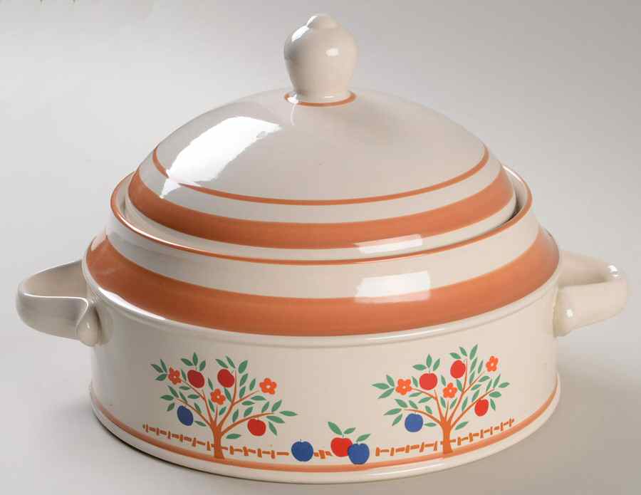 Eden Round Covered Vegetable by Hearthside-1