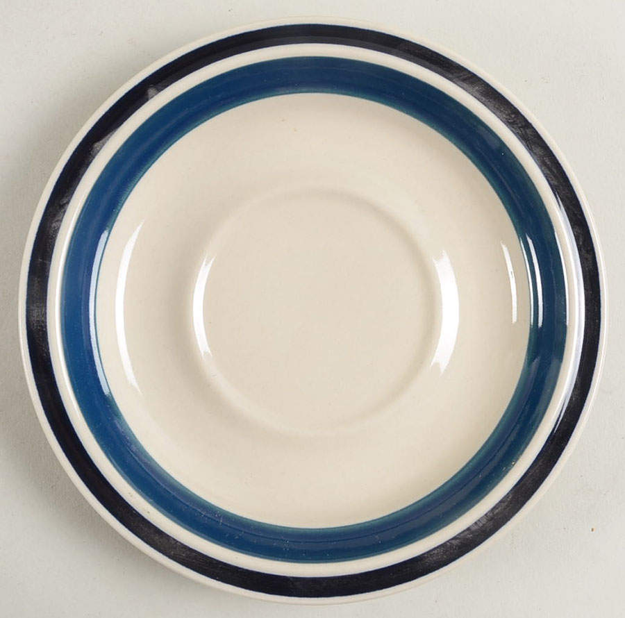 Estate Blue Navy Saucer by Hearthside-1