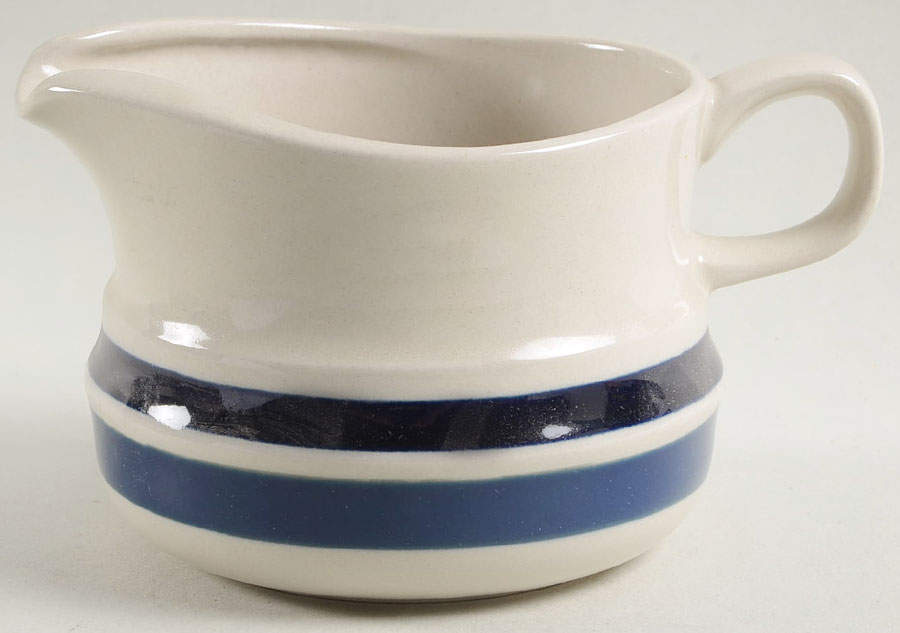 Estate Blue Navy Creamer by Hearthside-1