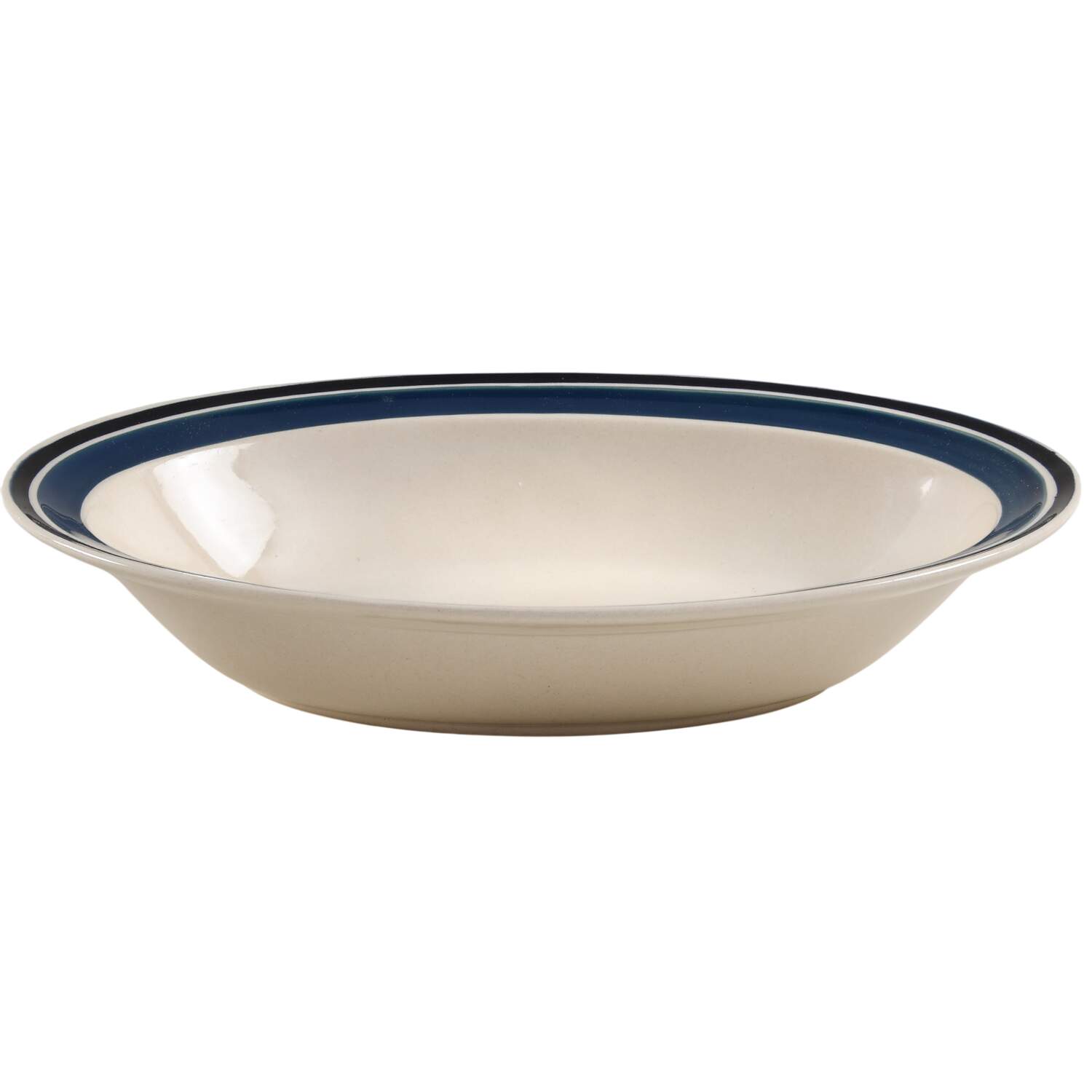 Estate Blue Navy 10" Oval Vegetable Bowl by Hearthside-1