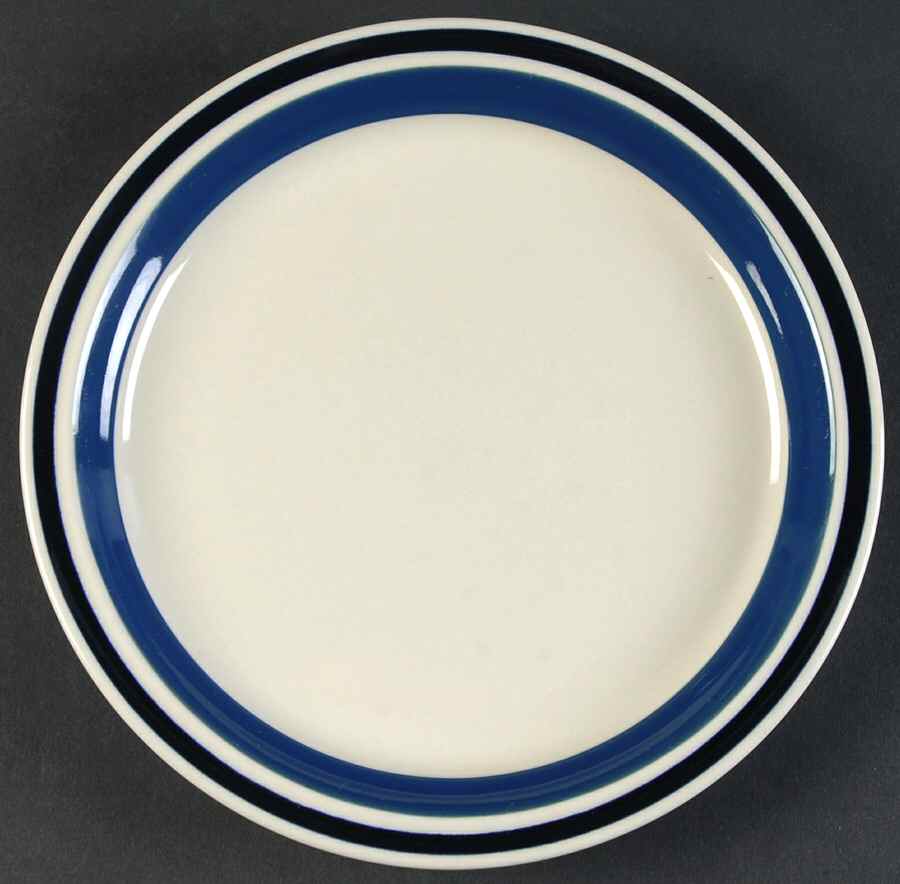 Estate Blue Navy Salad Plate by Hearthside-1