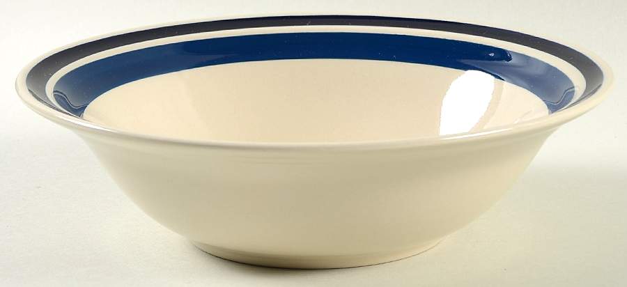 Estate Blue Navy 9" Round Vegetable Bowl by Hearthside-1