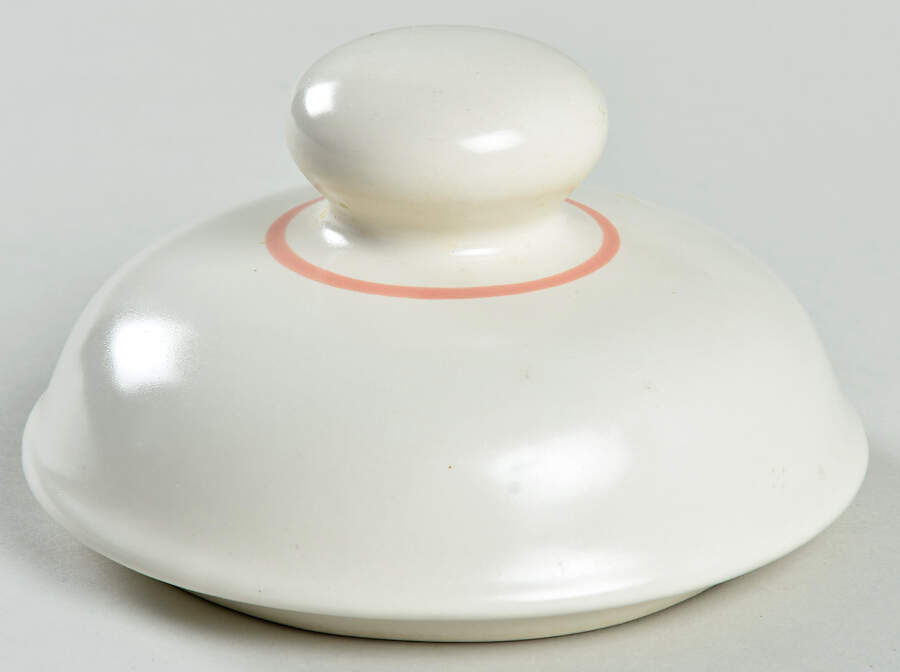 Fleur De Bois Peach Lid for Large Canister by Hearthside-1