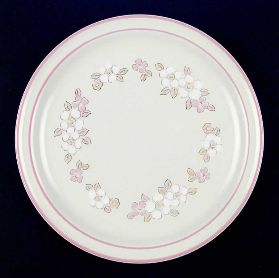 Fleur De Bois Peach Dinner Plate by Hearthside-1