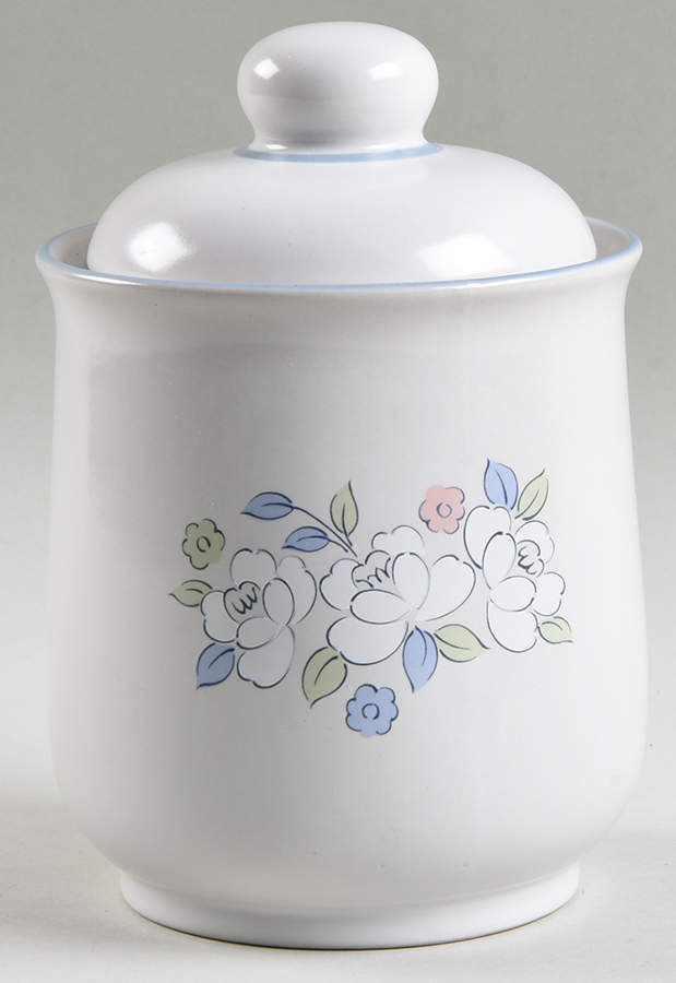Fleur De Lune Small Canister & Lid by Hearthside-1