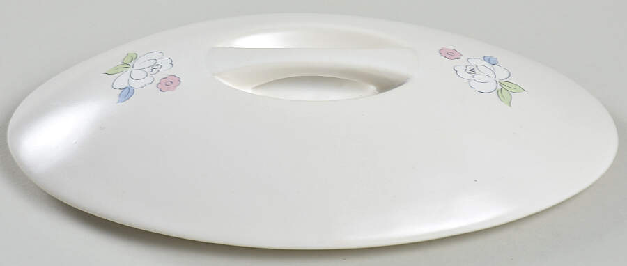 Fleur De Lune Lid for Oval Vegetable by Hearthside-1