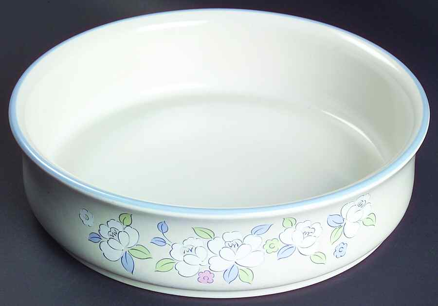 Fleur De Lune 9" Round Vegetable Bowl by Hearthside-1