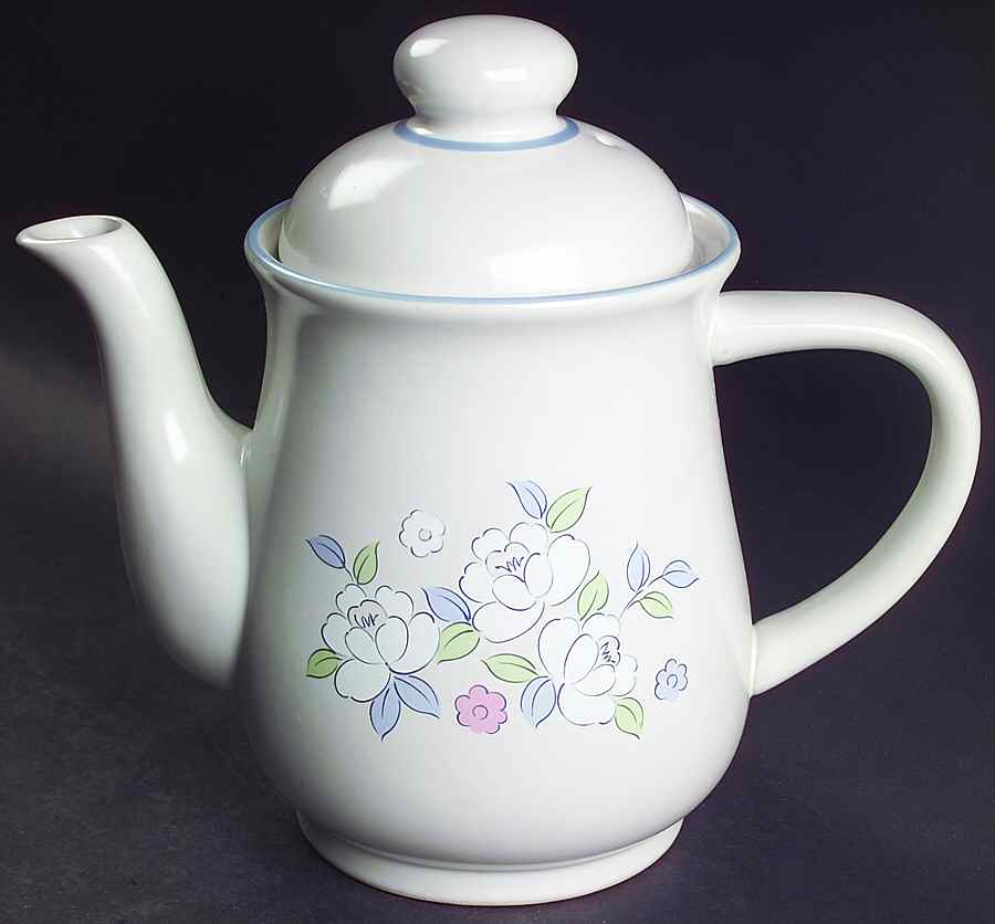 Fleur De Lune Coffee Pot & Lid by Hearthside-1