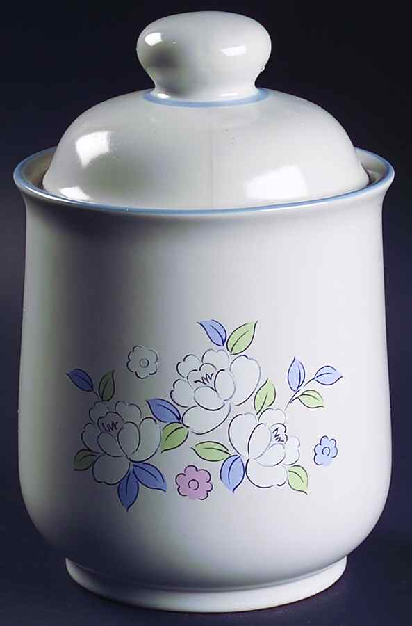 Fleur De Lune Medium Canister & Lid by Hearthside-1