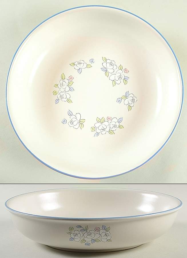 Fleur De Lune 11" Large Salad Serving Bowl by Hearthside-1
