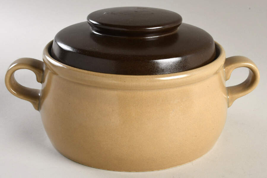 Fleur De Lis 2 Qt Round Covered Casserole by Hearthside-1