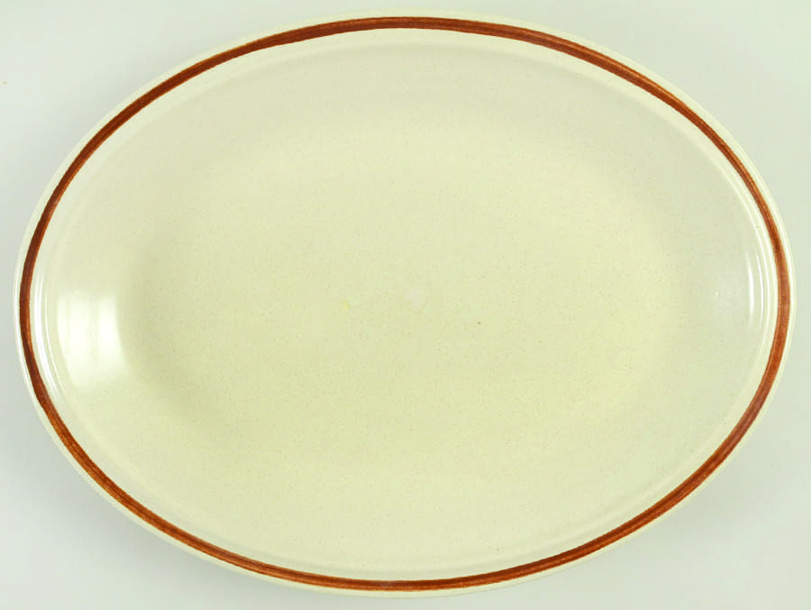 Foliage Time 12" Oval Serving Platter by Hearthside-1