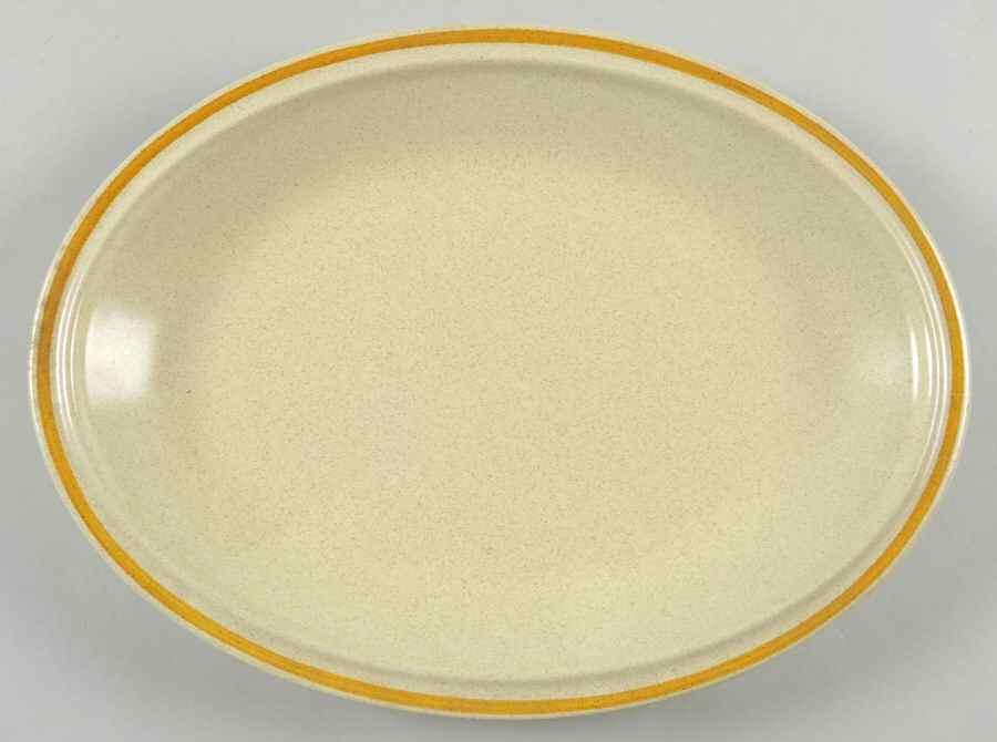 Garden Festival 12" Oval Serving Platter by Hearthside-1