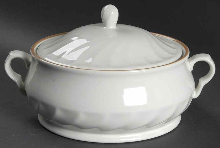 Gaiety Round Covered Vegetable by Hearthside-1