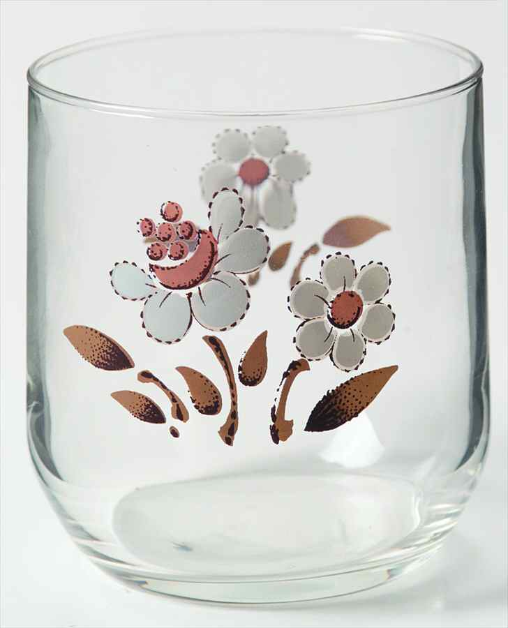 Mayblossom Brown 10 Oz Glassware Old Fashioned by Hearthside-1