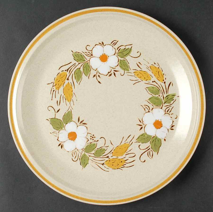 Prairie Flowers 12" Chop Plate (Round Platter) by Hearthside-1
