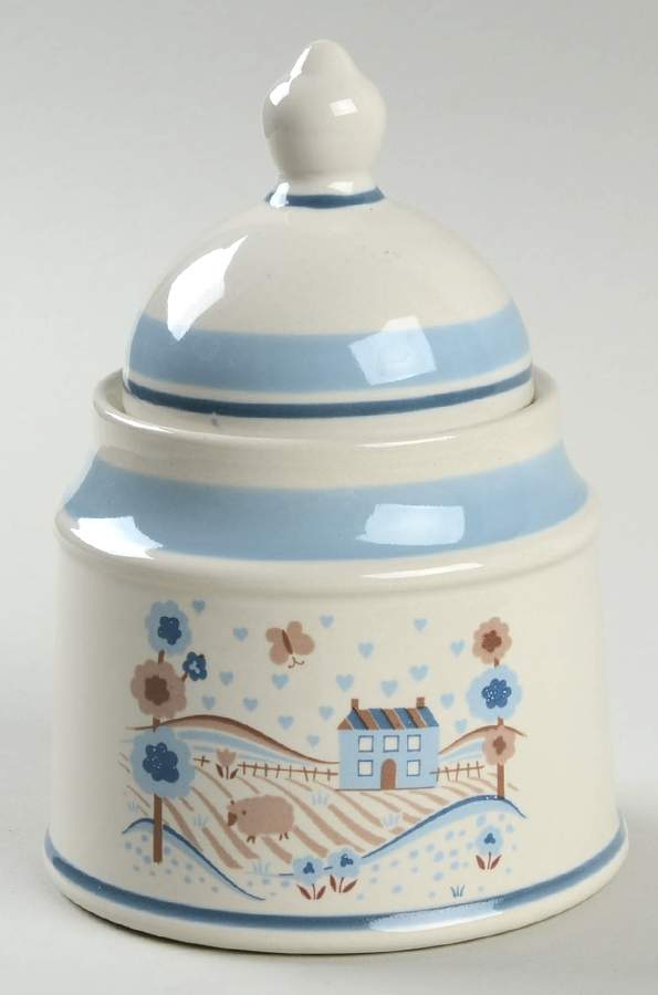 Primitif Sugar Bowl & Lid by Hearthside-1