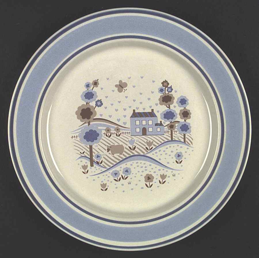 Primitif Dinner Plate by Hearthside-1