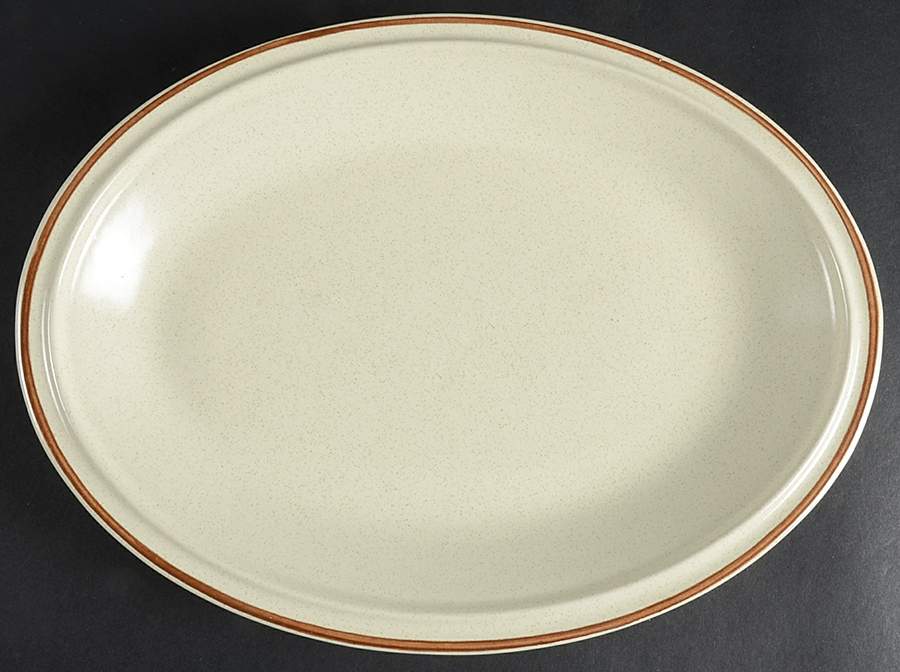 Summertime 12" Oval Serving Platter by Hearthside-1
