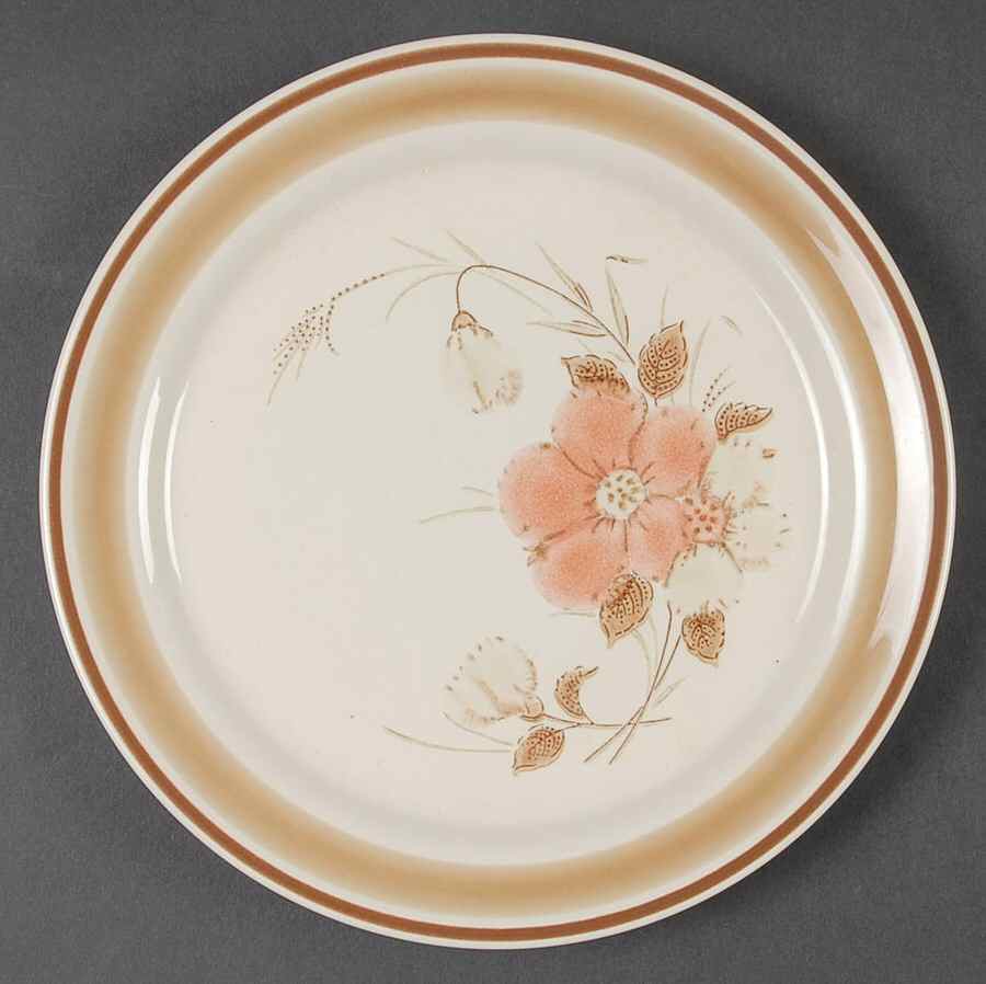 Water Colors Blush Salad Plate by Hearthside-1