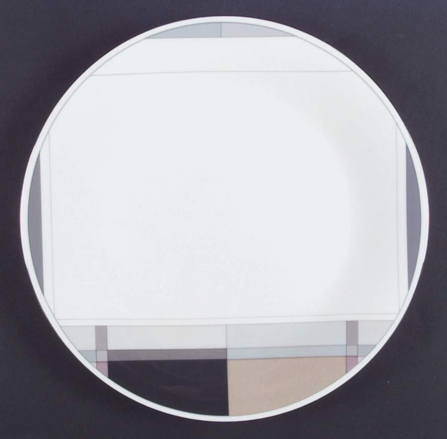 Geometry Dinner Plate by Daniel Hechter-1