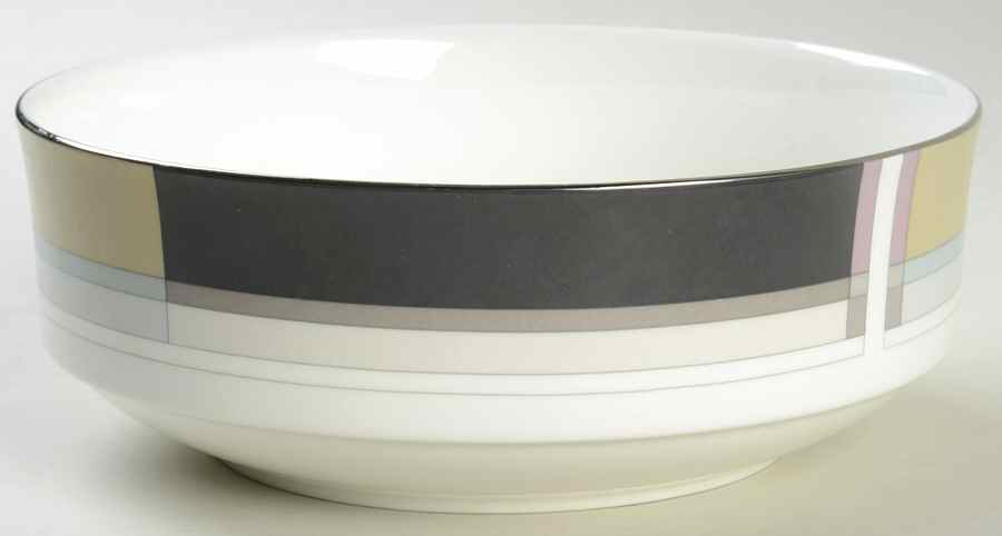 Geometry 8" Round Vegetable Bowl by Daniel Hechter-1