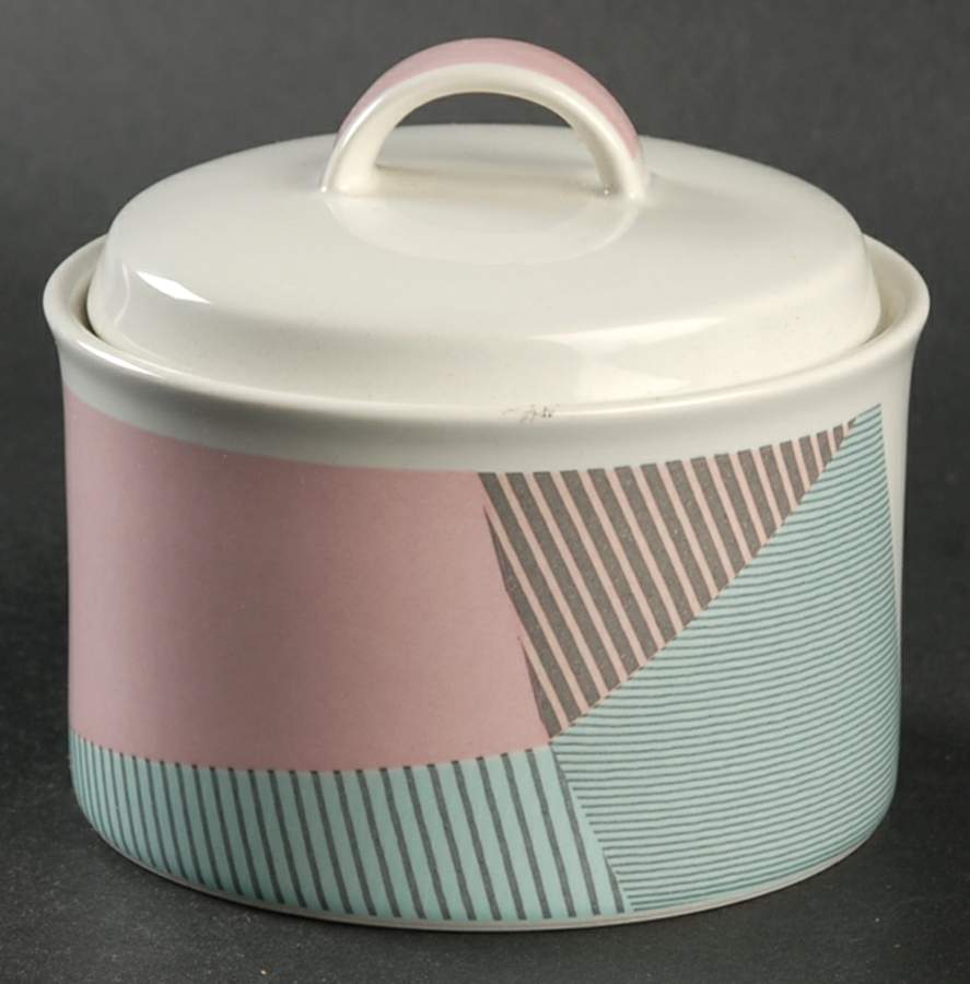 Jai Alai Sugar Bowl & Lid by Daniel Hechter-1