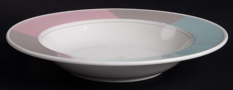 Jai Alai Large Rim Soup Bowl by Daniel Hechter-1