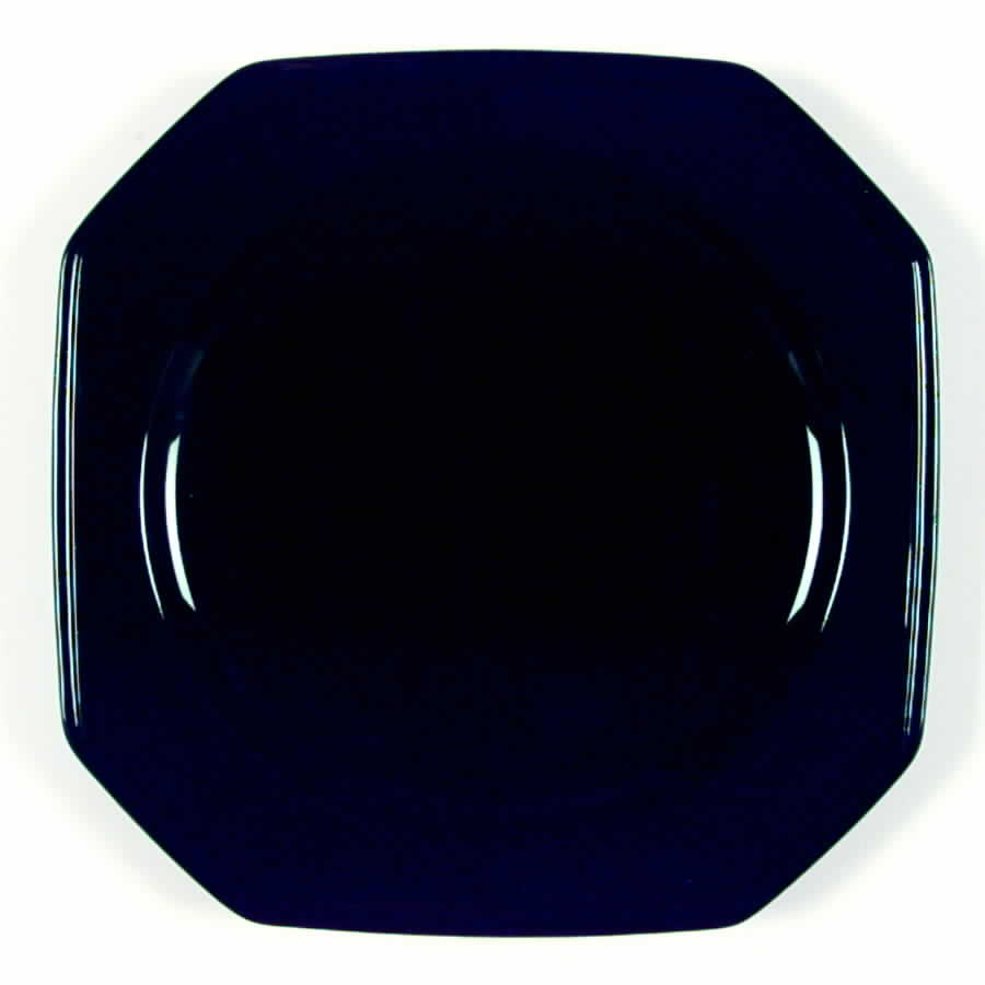 Regimental Stripes Black Dinner Plate by Daniel Hechter-1