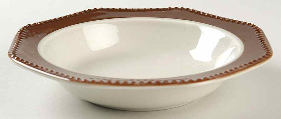 Amber Mist Rim Soup Bowl by Heritage Designs (USA)-1