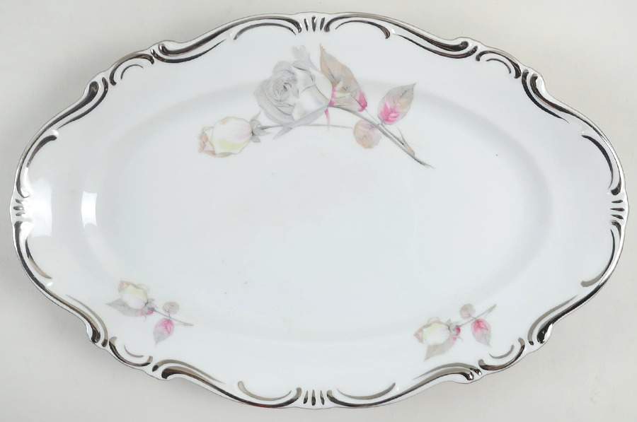 Dresden 15" Oval Serving Platter by Hertel Jacob-1