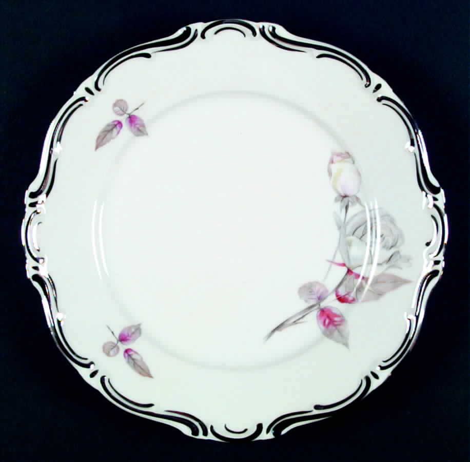 Dresden Dinner Plate by Hertel Jacob-1