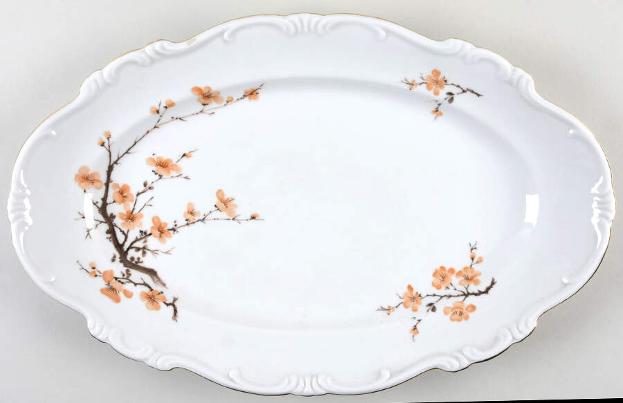 HEJ1 15" Oval Serving Platter by Hertel Jacob-1