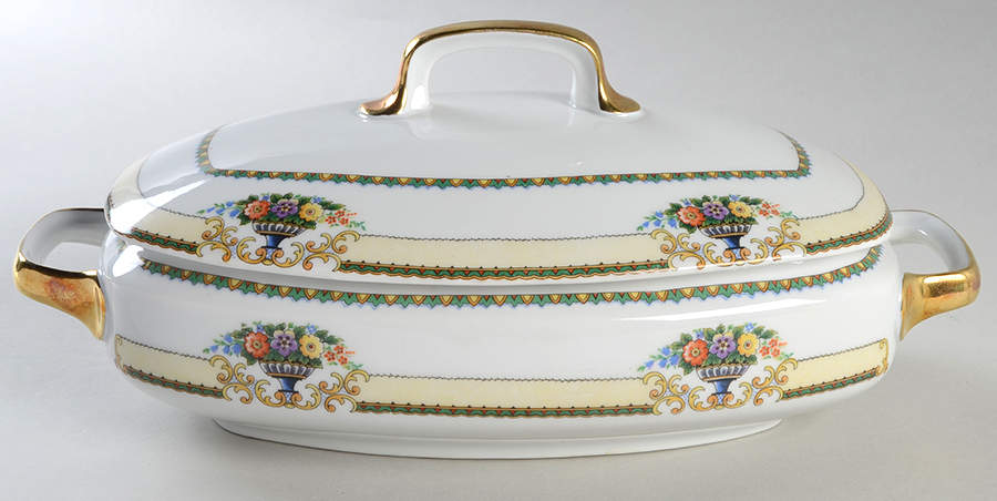 5993 Oval Covered Vegetable by Hertel Jacob-1