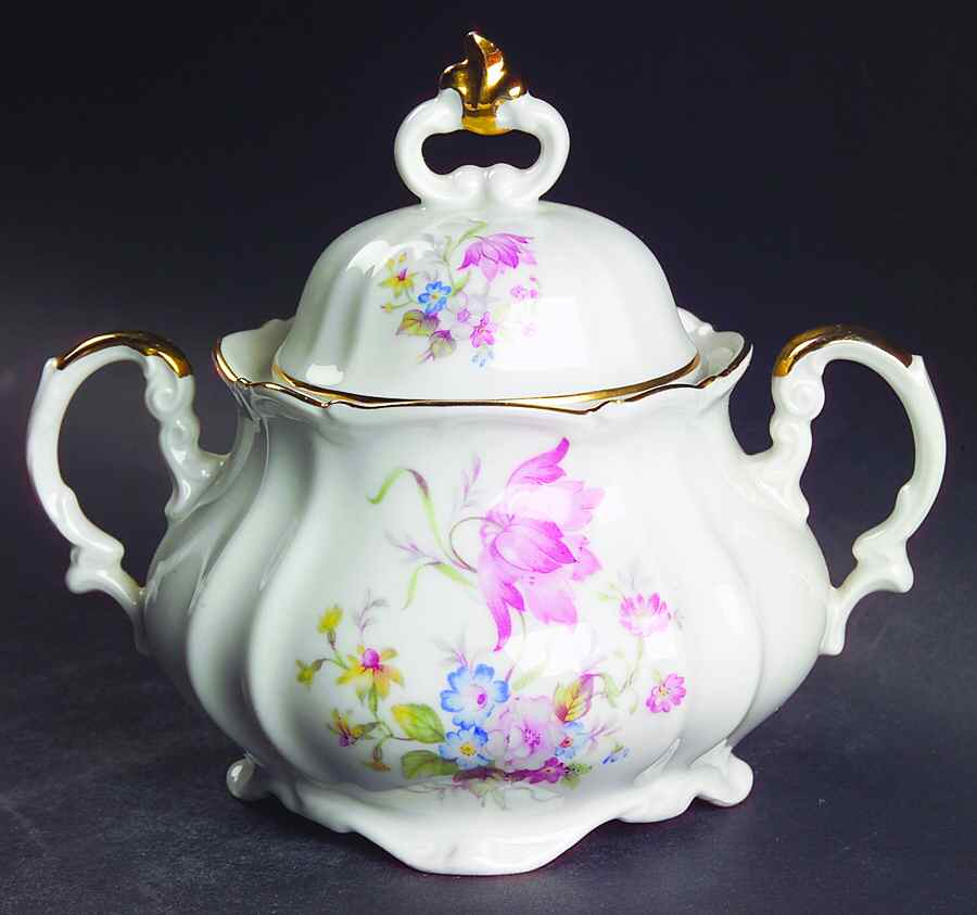 HEJ16 Sugar Bowl & Lid by Hertel Jacob-1