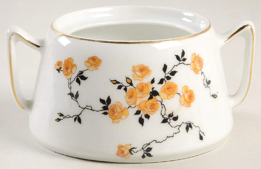 HEJ3 Sugar Bowl No Lid by Hertel Jacob-1