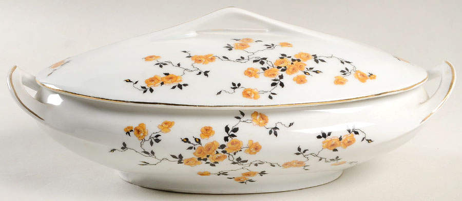 HEJ3 Oval Covered Vegetable by Hertel Jacob-1