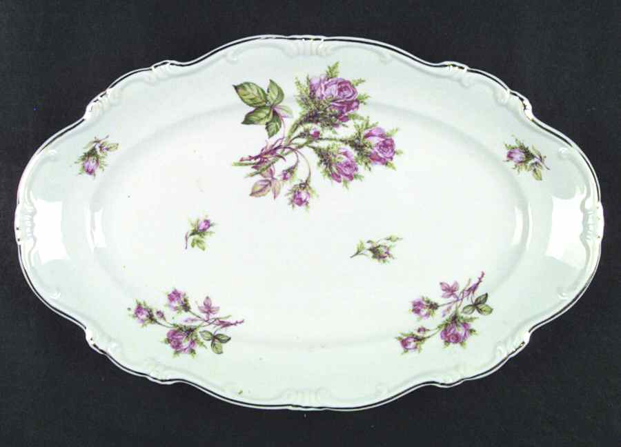 HEJ7 13" Oval Serving Platter by Hertel Jacob-1
