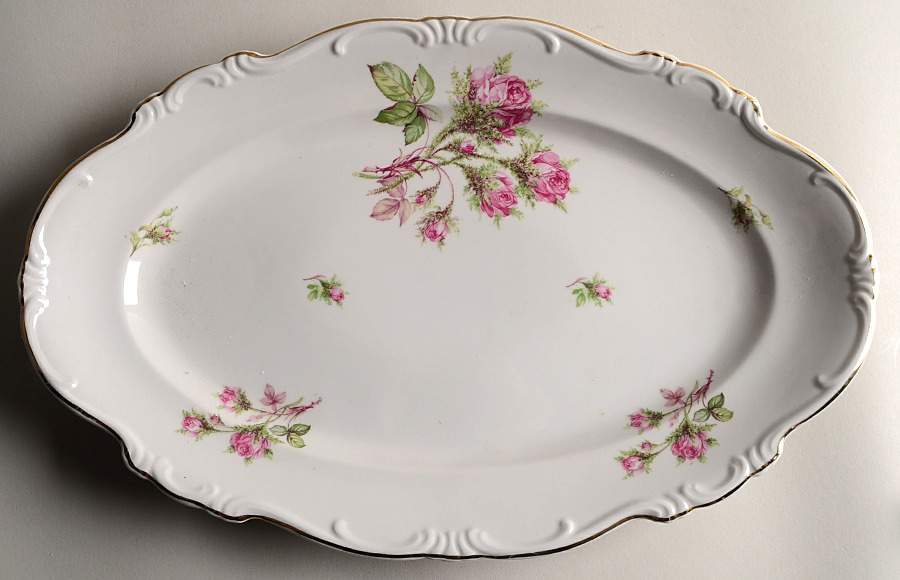 HEJ7 15" Oval Serving Platter by Hertel Jacob-1