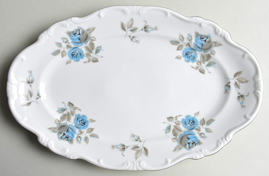 Louise 13" Oval Serving Platter by Hertel Jacob-1