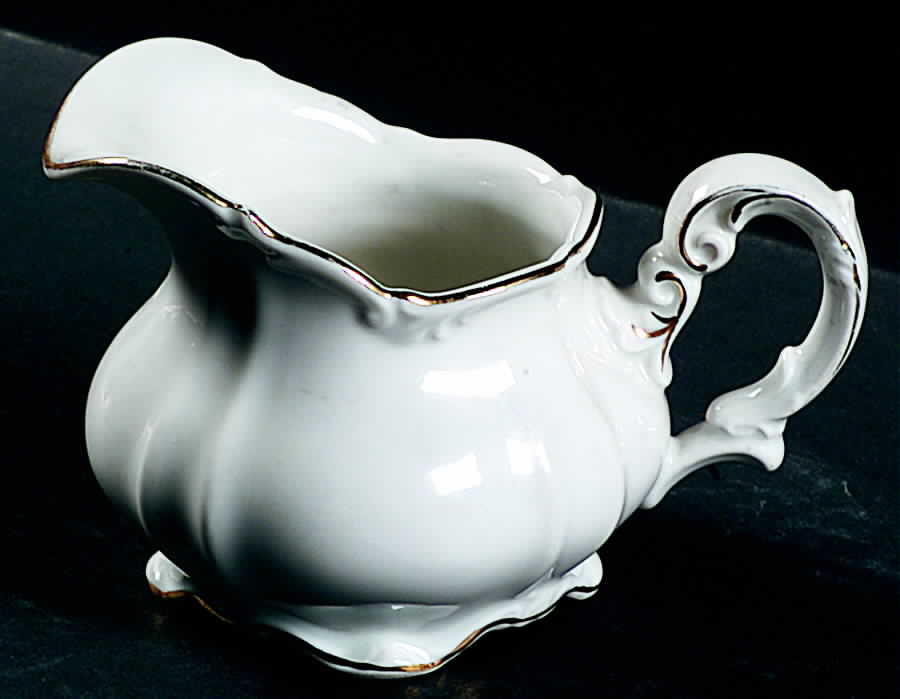 Margaret (Gold Trim) Creamer by Hertel Jacob-1