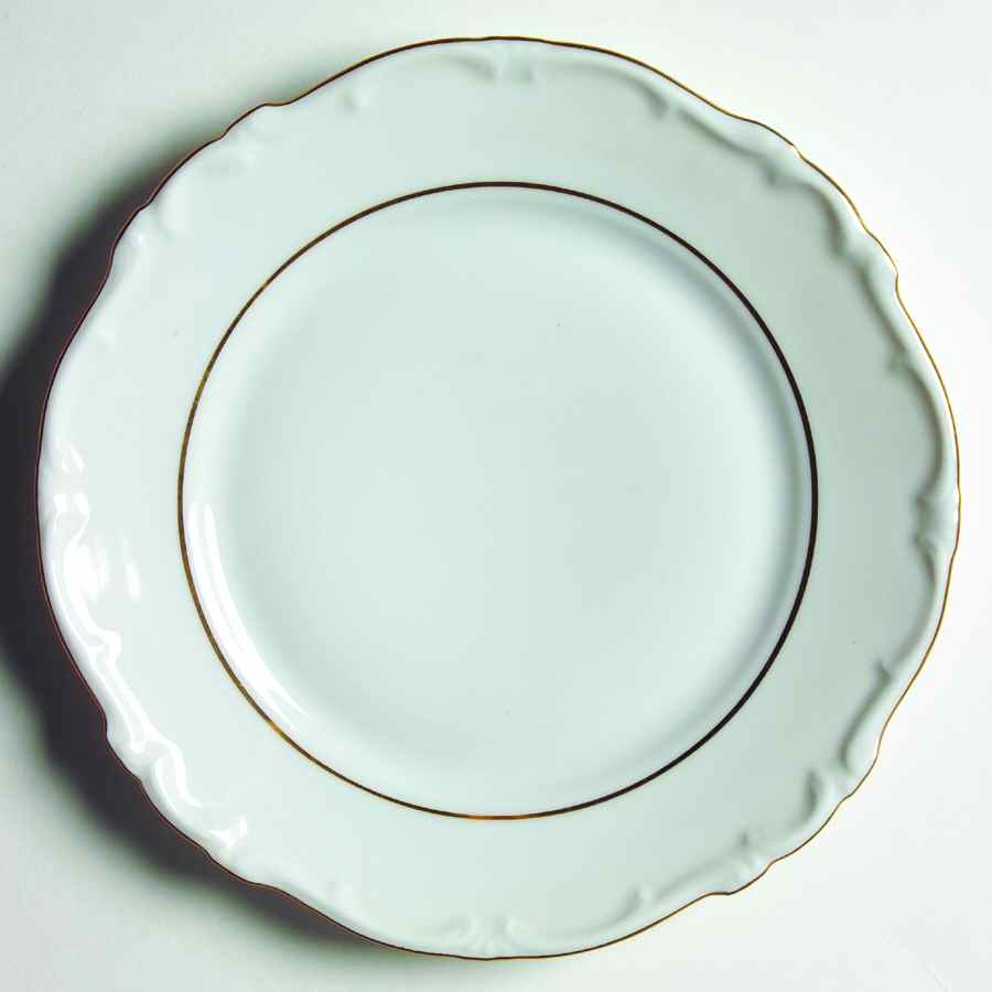Margaret (Gold Trim) Salad Plate by Hertel Jacob-1
