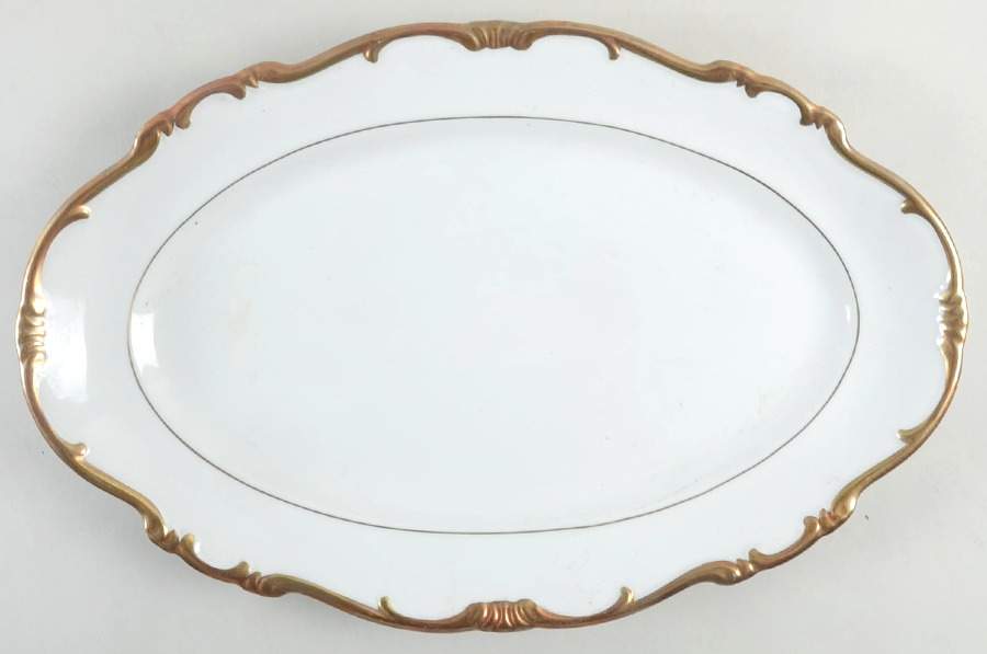 Midas 15" Oval Serving Platter by Hertel Jacob-1