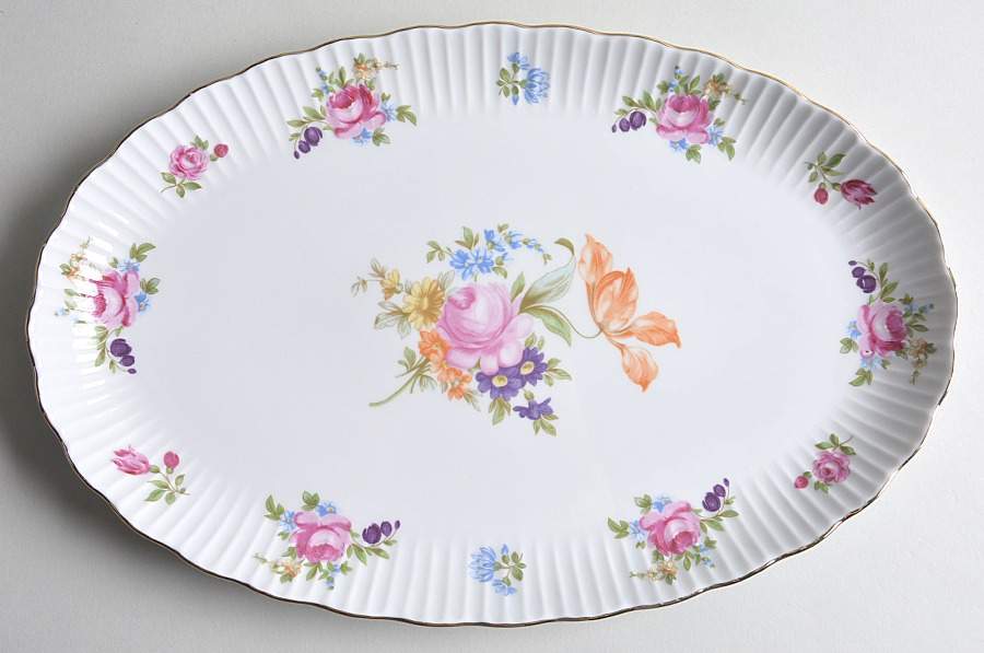 HEP1 14" Oval Serving Platter by Graf Von Henneberg-1