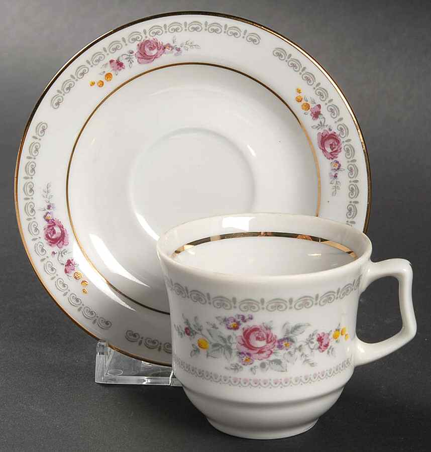 HEP3 Flat Demitasse Cup & Saucer Set by Graf Von Henneberg-1