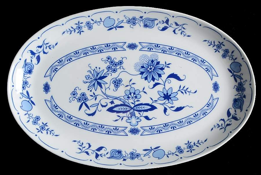 HEP4 12" Oval Serving Platter by Graf Von Henneberg-1