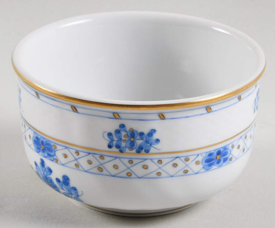 Blue Garden (Wb) Mini Sugar Bowl No Lid by Herend-1